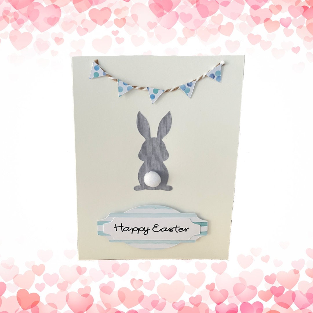 Easter Bunny 3D Greetings Card
