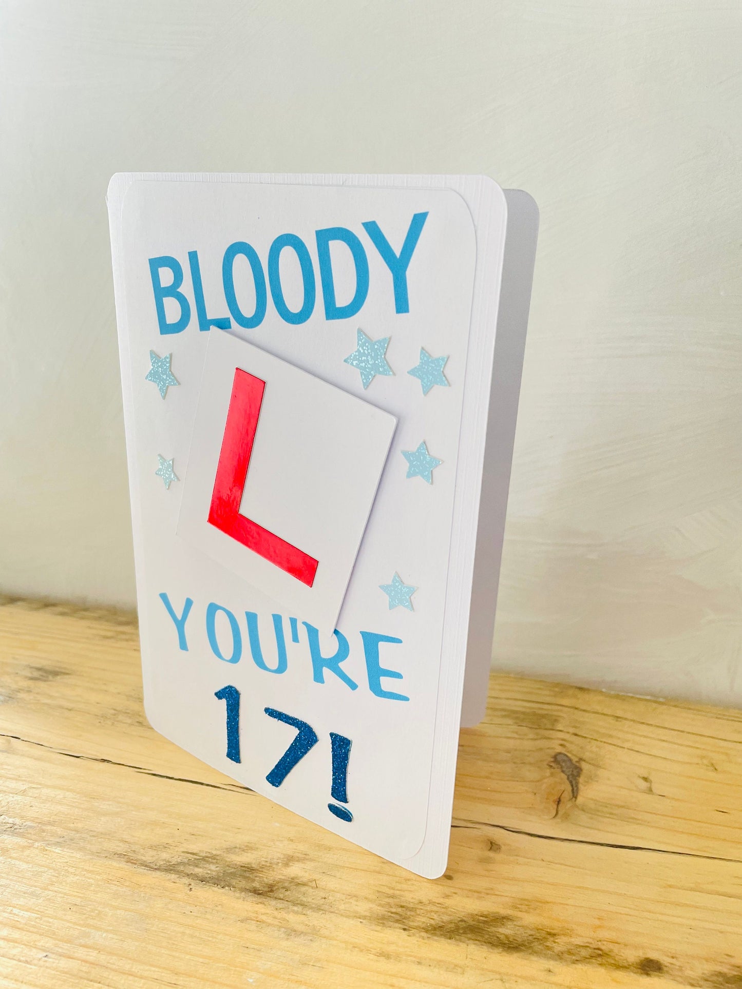 Happy 17th Birthday Celebration Card for Son Learning to Drive
