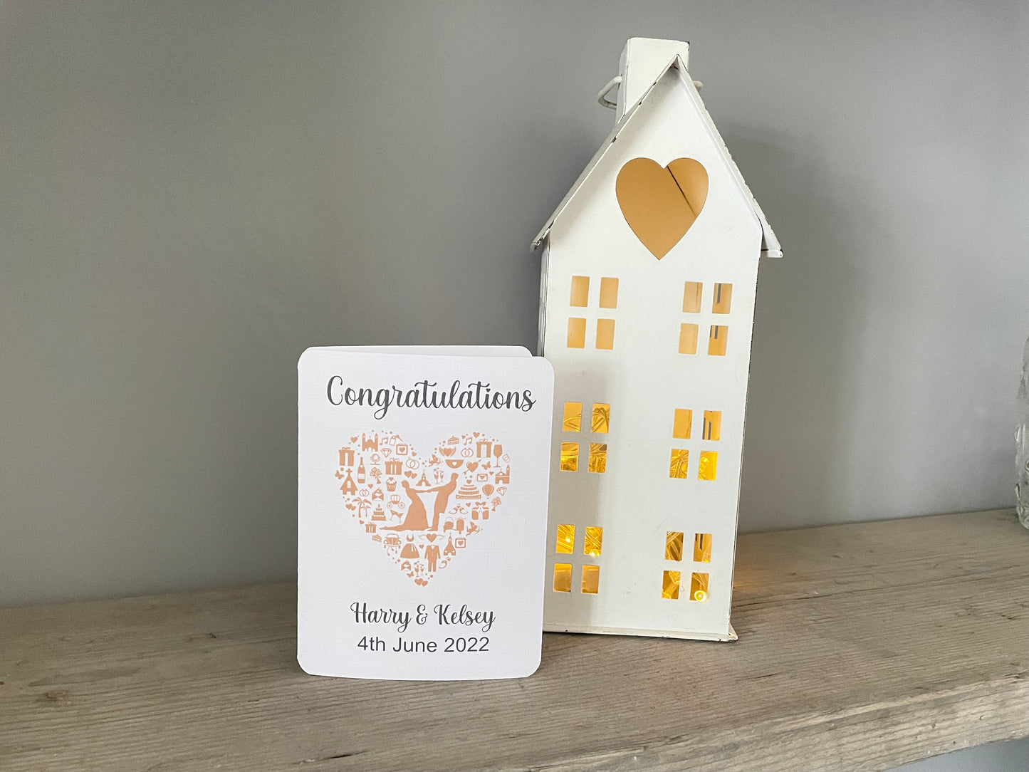 Congratulations Wedding or Engagement Card