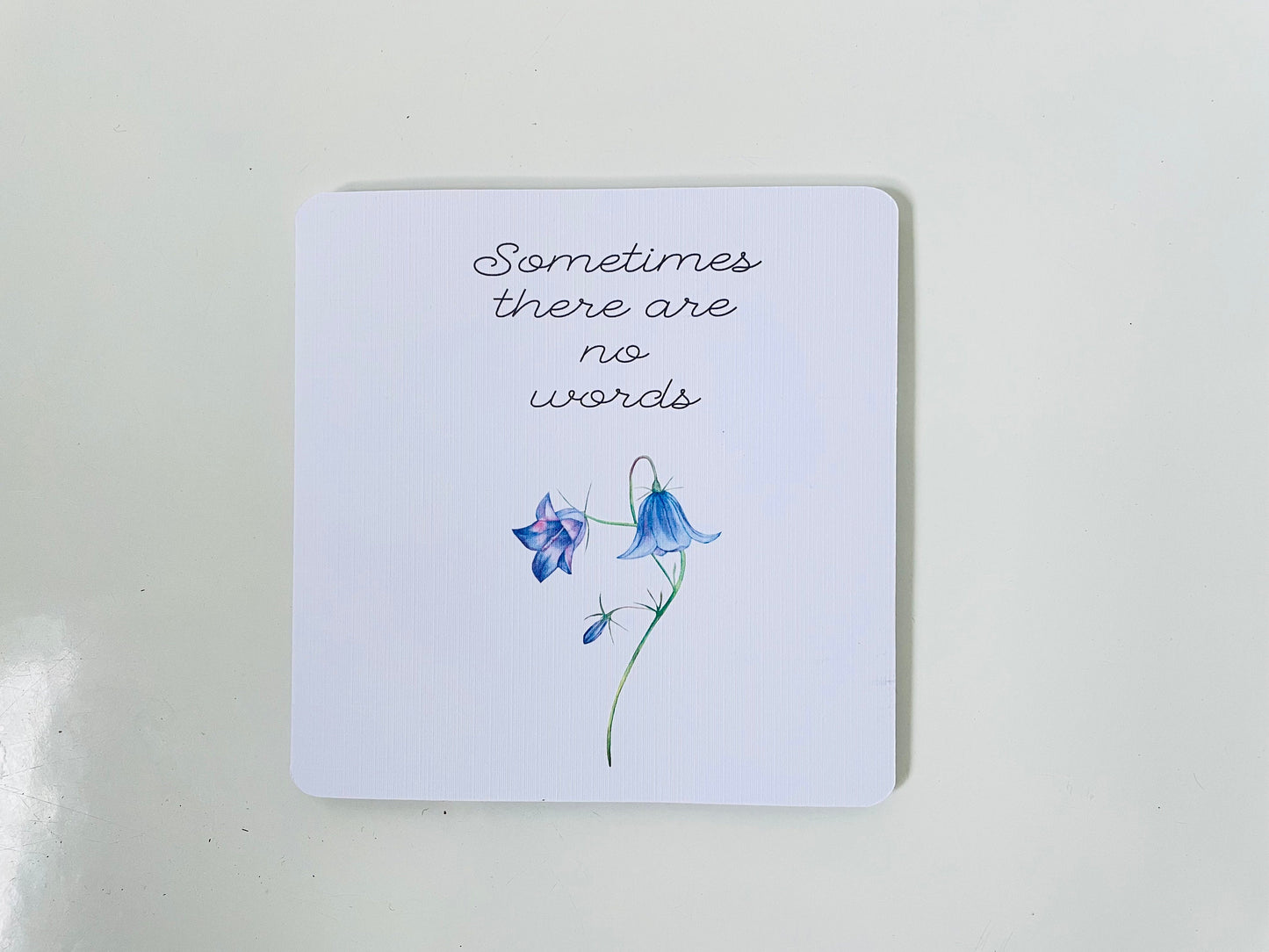 Bluebell Sympathy Card
