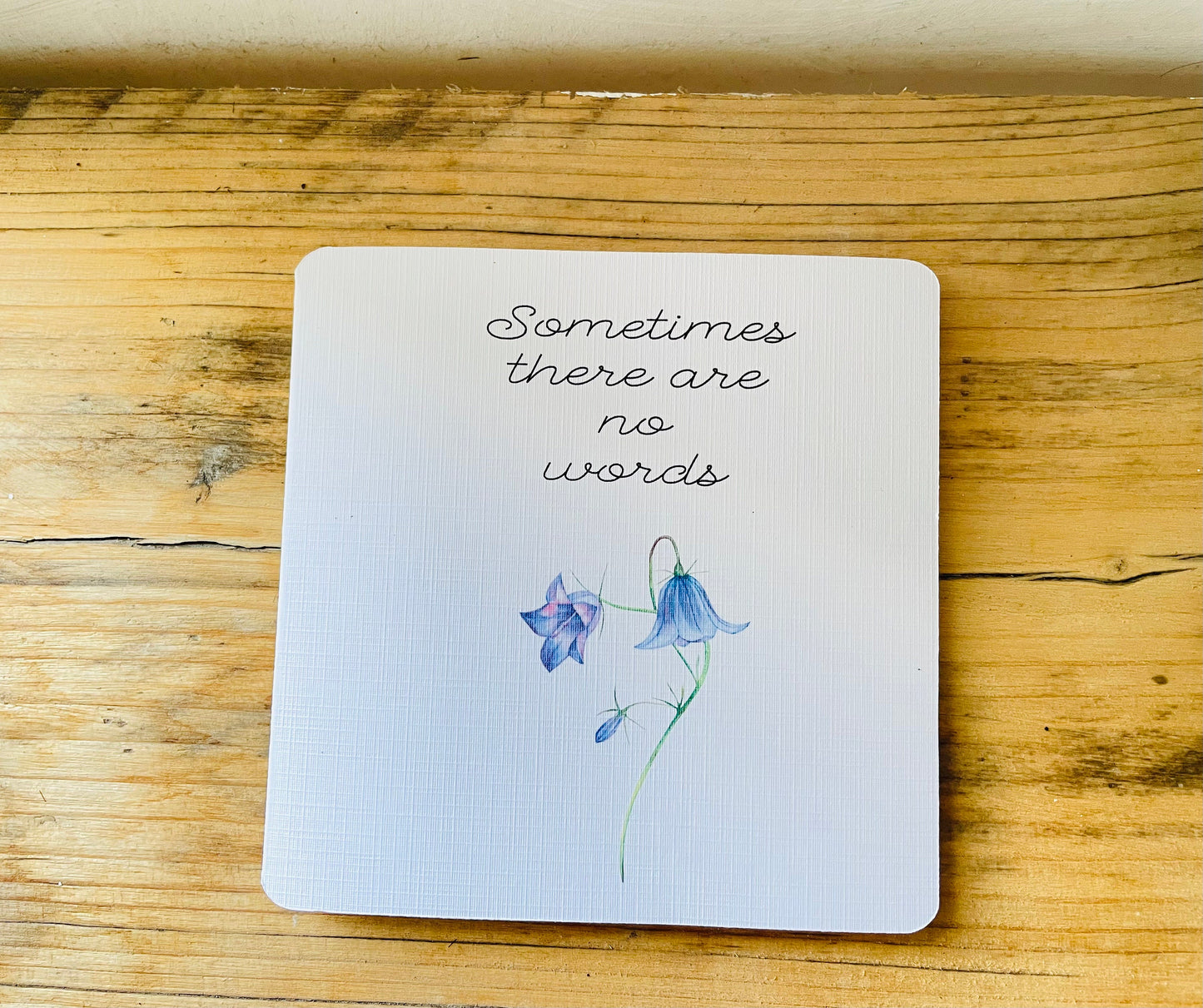 Bluebell Sympathy Card