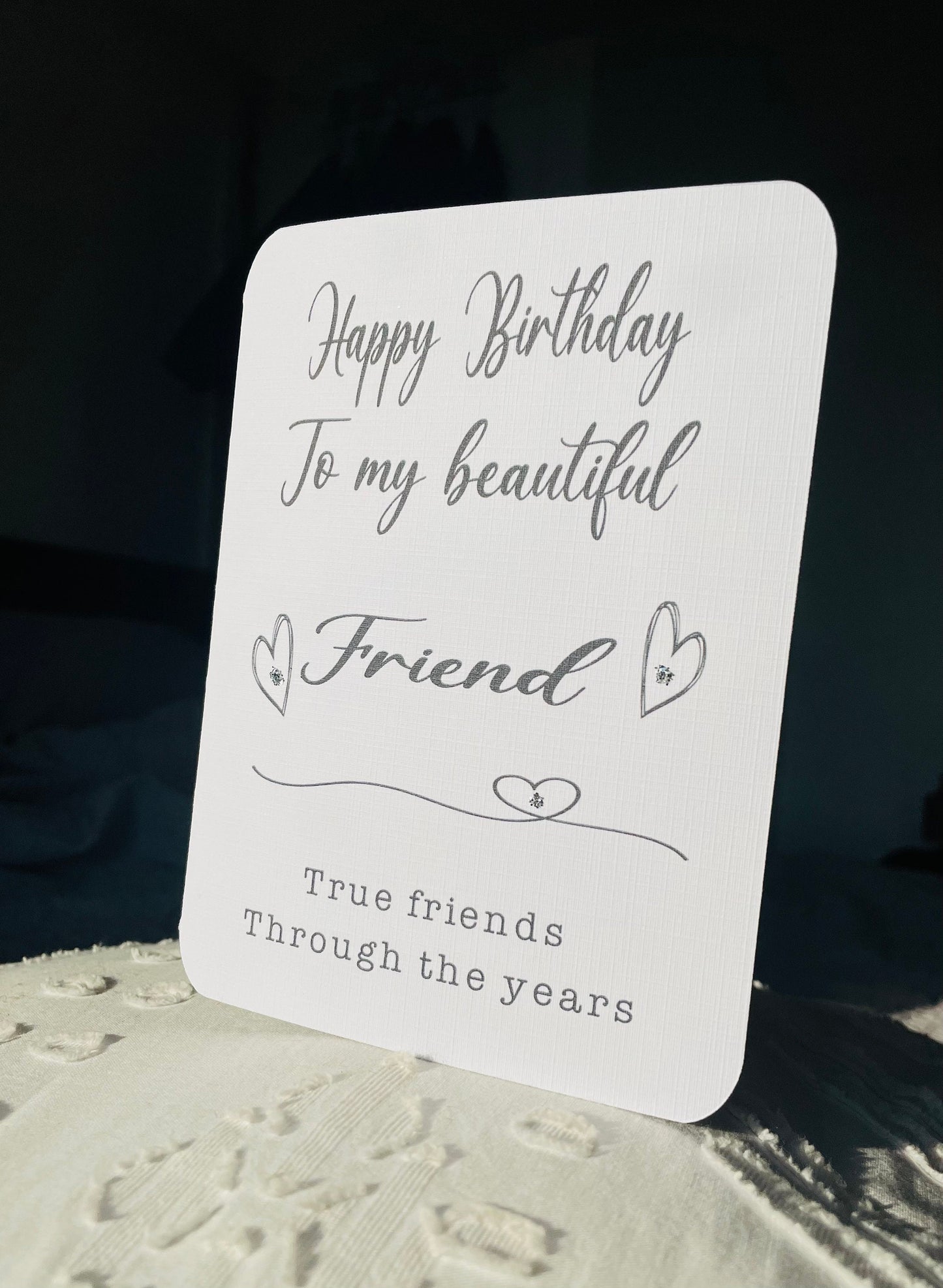 Happy Birthday Beautiful Friend Card
