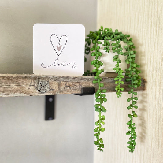 Elegant Cut Out Love Heart Anniversary Card For Wife