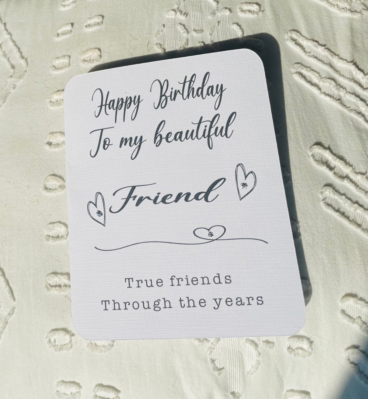 Happy Birthday Beautiful Friend Card
