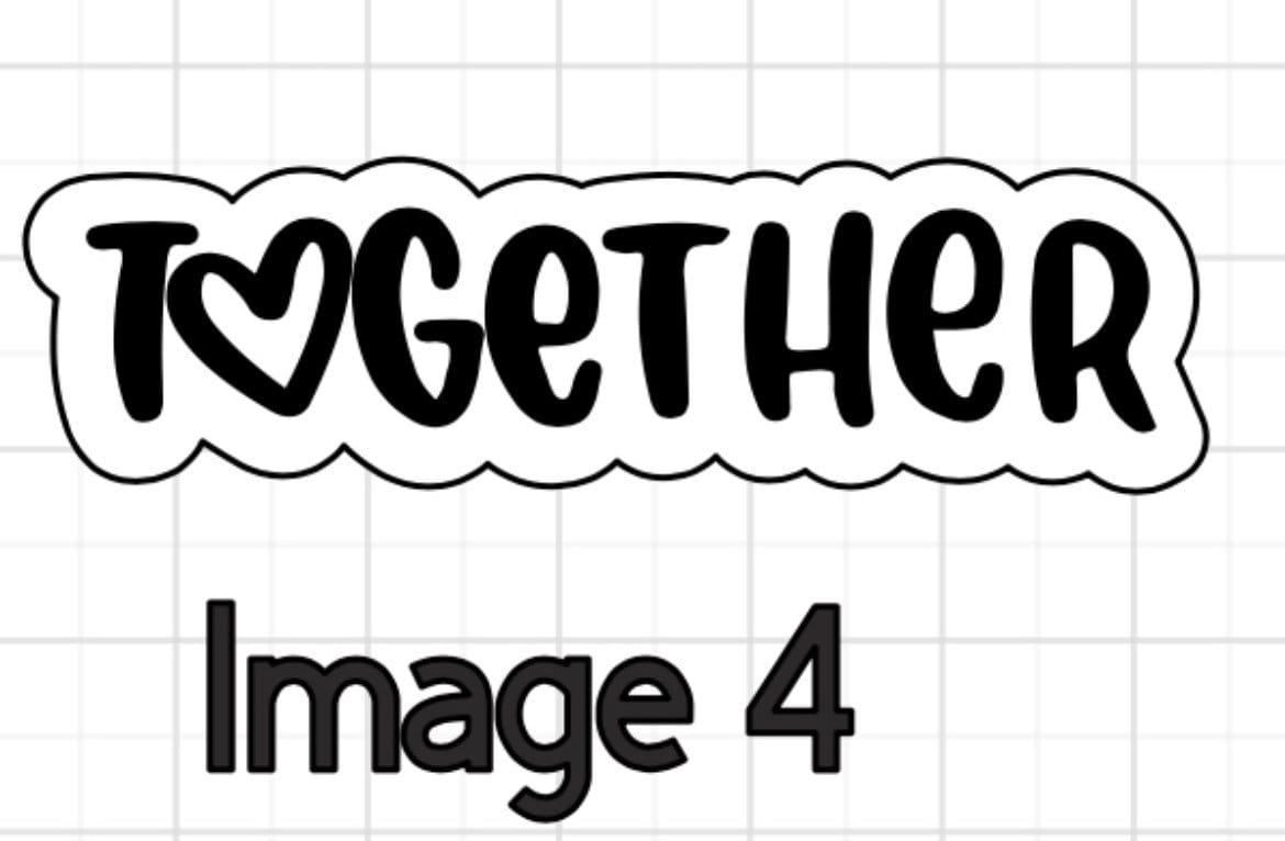 Valentines Day SVG Bundle Together Forever Cricut Cut Files Kiss Me Instant Valentine Digital Downloads Anniversary Card Print and Cut Files