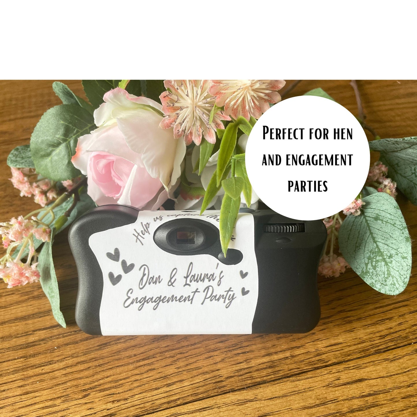 Personalised Disposable DIY Camera Wrap