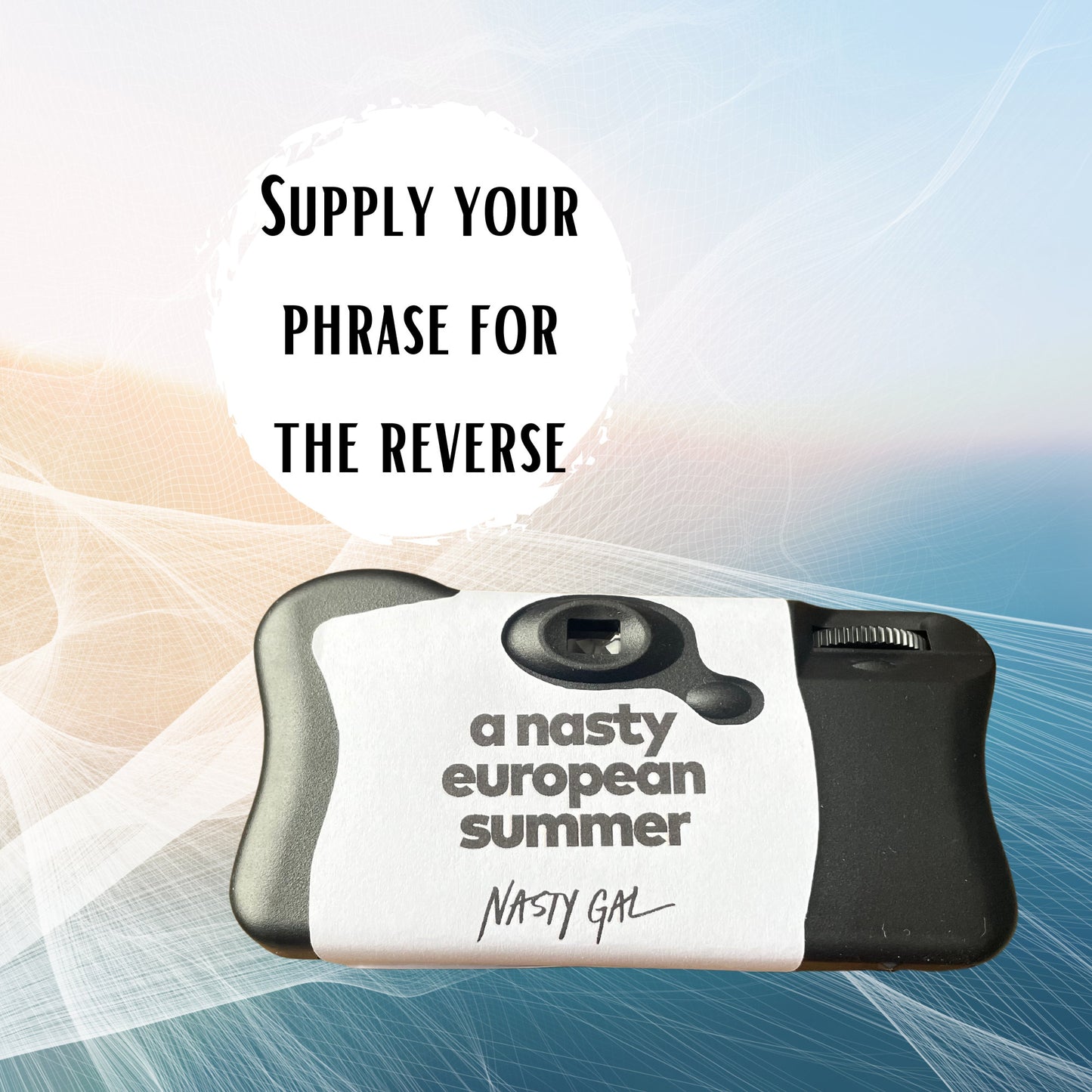 Custom Business Logo Design for Disposable Kodak FunSaver Camera