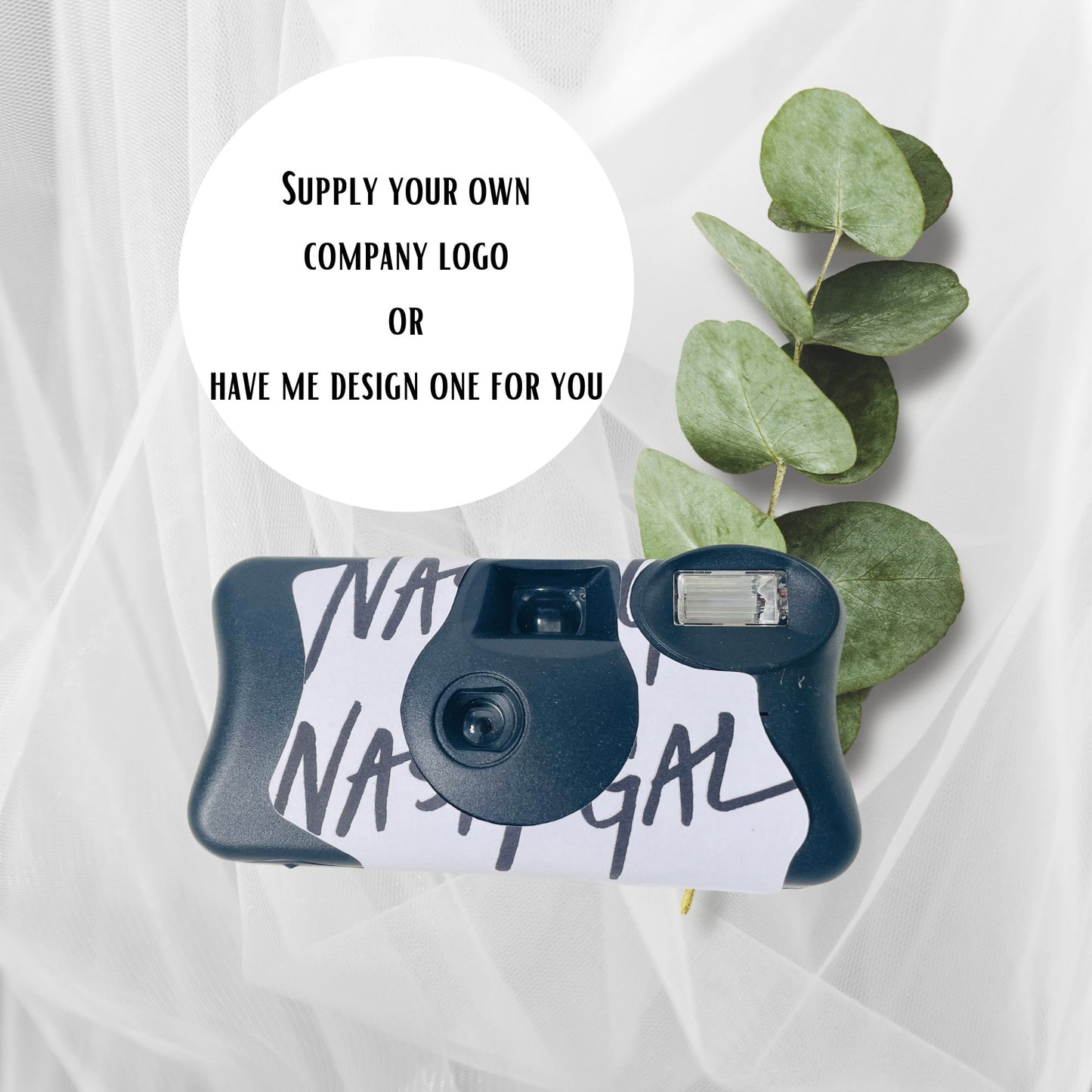 Custom Business Logo Design for Disposable Kodak FunSaver Camera