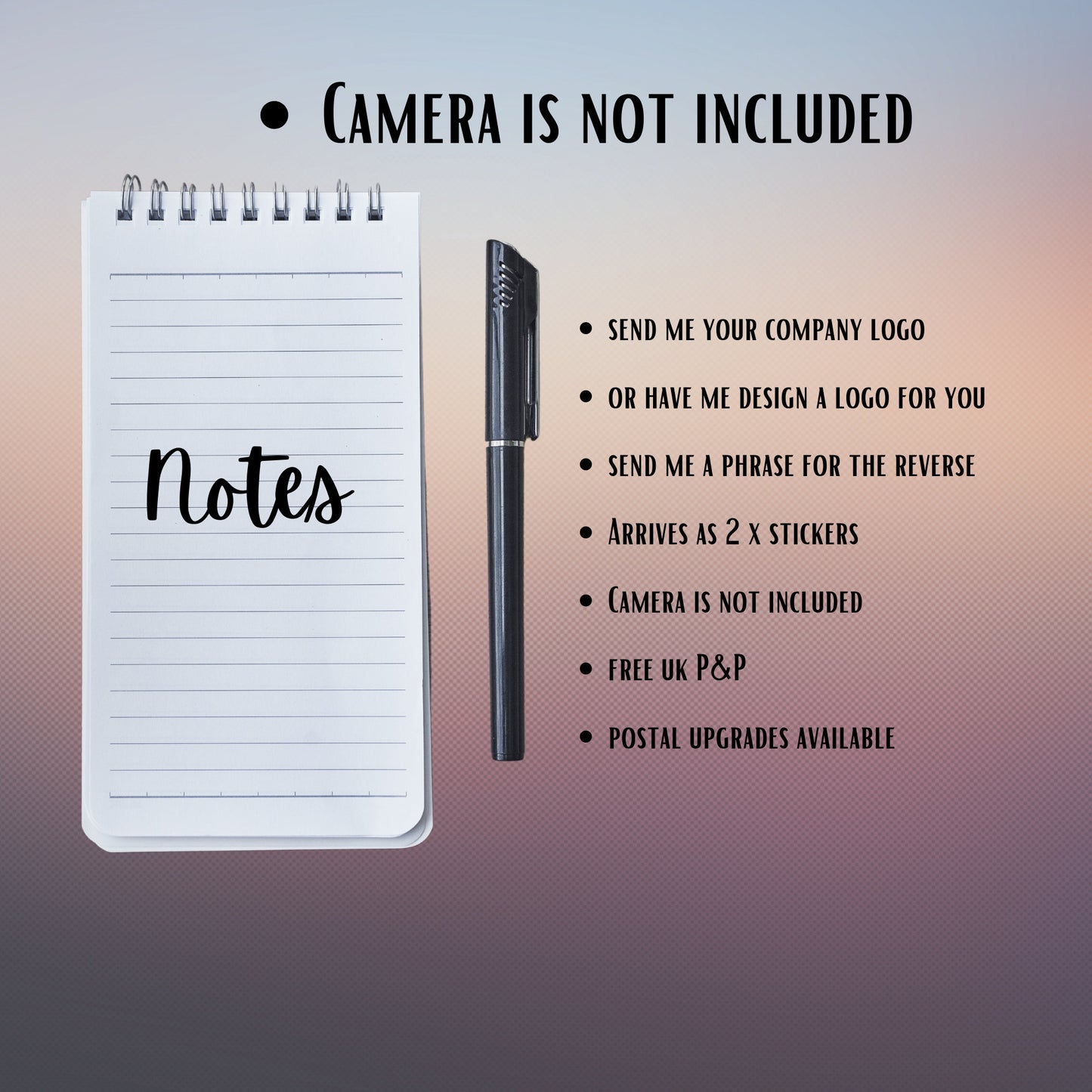 Custom Business Logo Design for Disposable Kodak FunSaver Camera