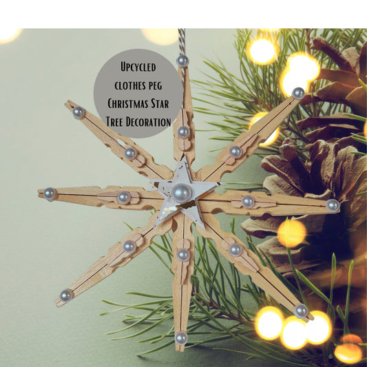 Scandi Style Christmas Tree Topper